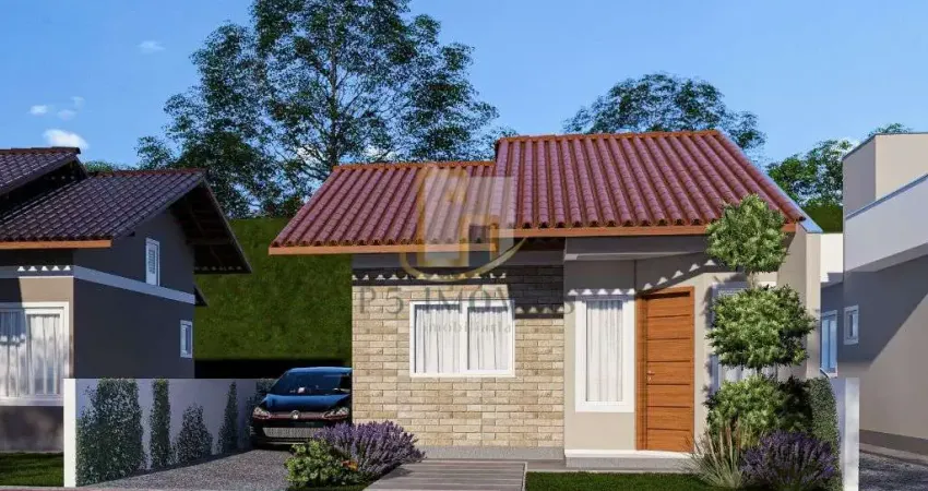 Bela casa de 2 dormitorios no bairro Estrada das Areias na cidade de Indaial/SC