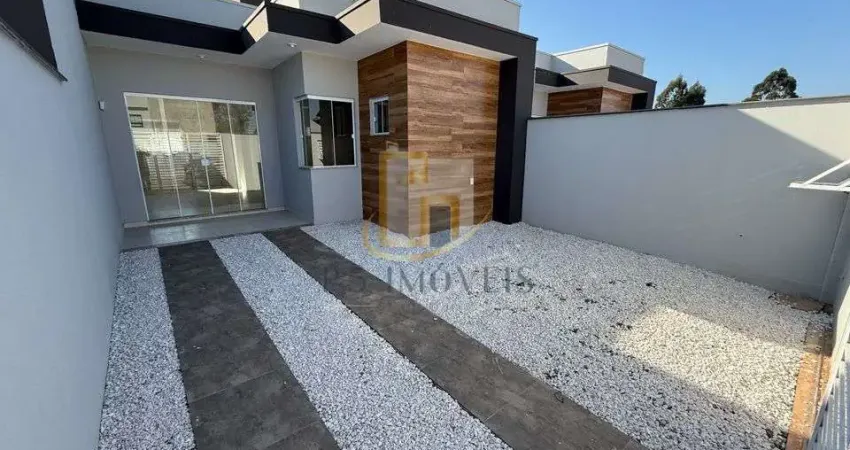 Bela casa de 2 dormitorios sendo 1 suite, no bairro Itacolomi em Balneario picarras.