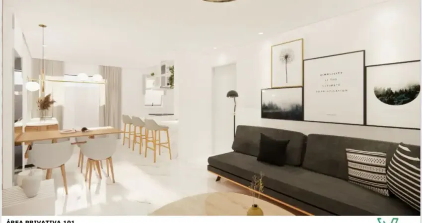 ÁREA PRIVATIVA NOVA (em construção) no Bairro Santa Amélia