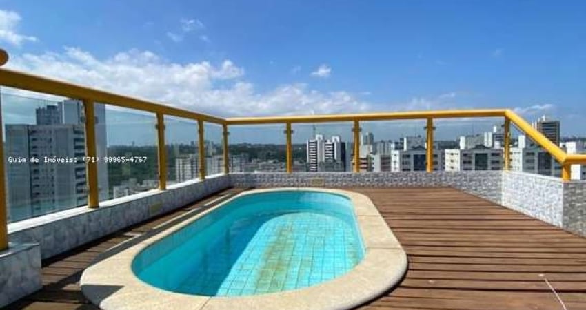 Cobertura para Locação em Salvador, Imbui, 3 dormitórios, 2 suítes, 4 banheiros, 2 vagas