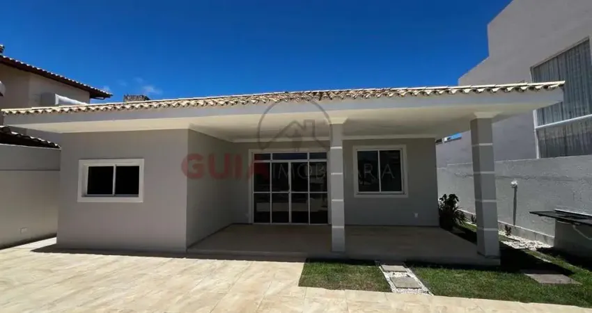 Casa em condomínio para locação em lauro de freitas, buraquinho, 4 dormitórios, 2 suítes, 4 banheiros, 2 vagas