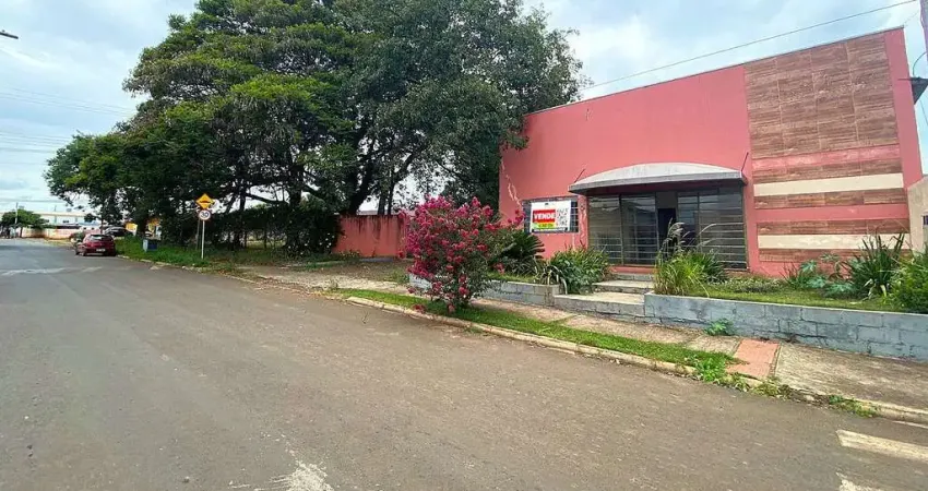 Salão comercial com 410 metros em terreno de 936,54m² para buffet, festas e eventos próximo a faculdade em ibaiti -pr