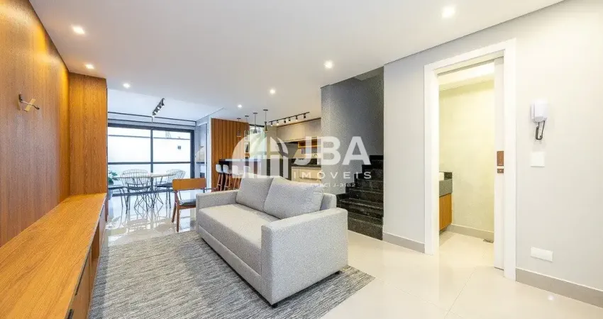 Semi mobiliado com requinte com 3 suites , piso laminado e excelente localização