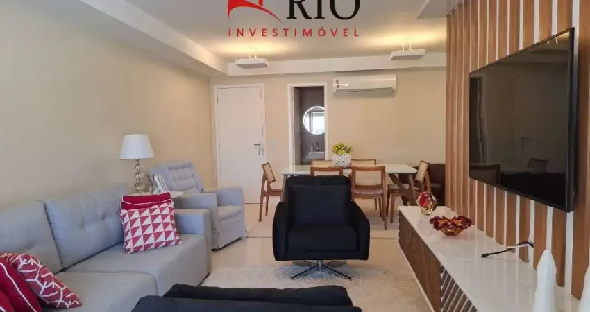 Apartamento de luxo com 3 quartos e 3 suítes em botafogo - rio de janeiro-rj, 159m² e 2 vagas de garagem!
