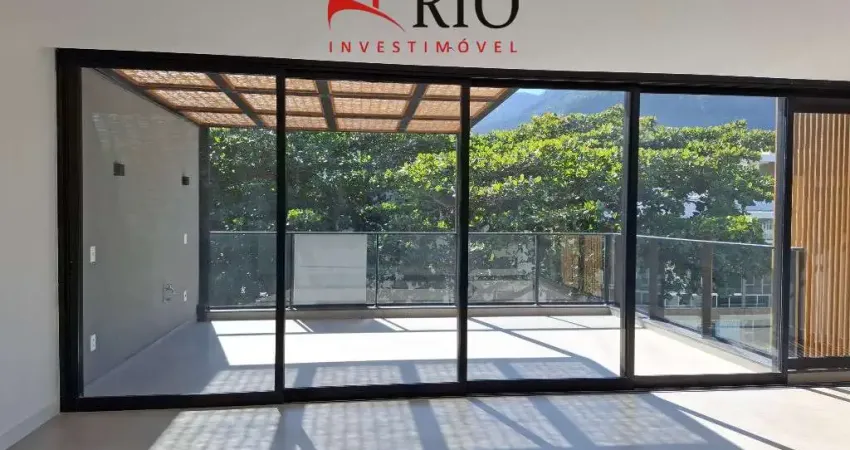 Cobertura de luxo à venda na barra da tijuca, rio de janeiro - 4 quartos, 3 suítes, 2 salas, 3 vagas de garagem - 275m².