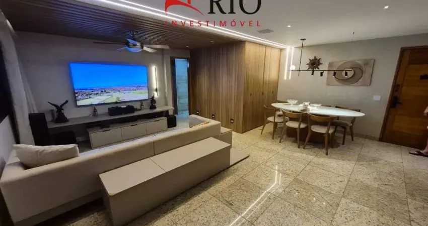 Apartamento de luxo com 4 quartos e 2 suítes na barra da tijuca, rio de janeiro - rj: 143m² e 2 vagas de garagem!