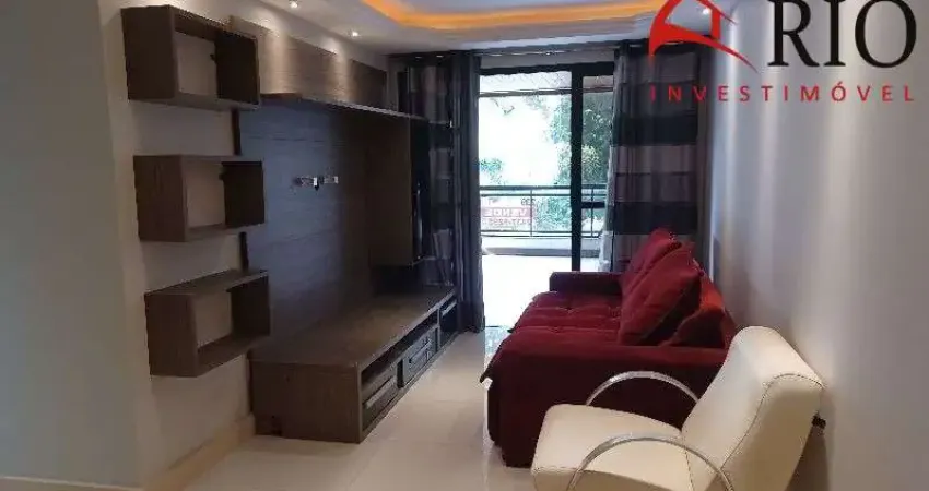 Apartamento à venda no recreio dos bandeirantes, rio de janeiro-rj: 3 quartos, 1 suíte, 2 vagas, 128m² de área.