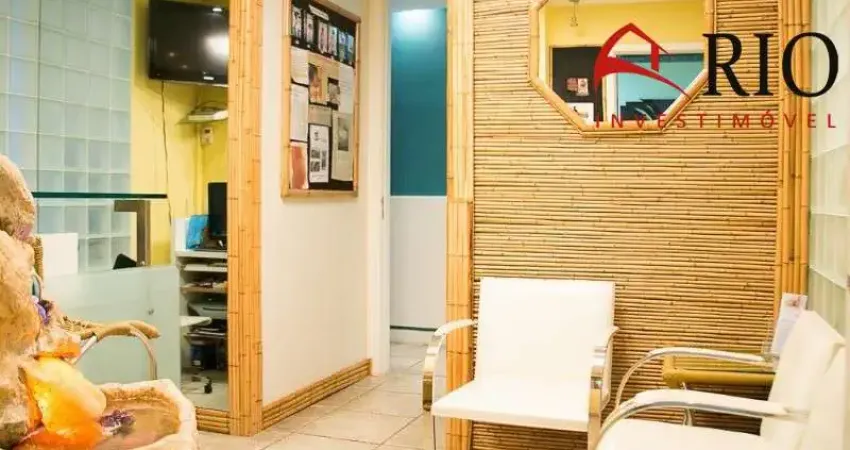 Sala comercial à venda no richet barra com 100m2, 3 salas de atendimento, recepção e 3 vagas na escritura, ideal para médicos e clínicas