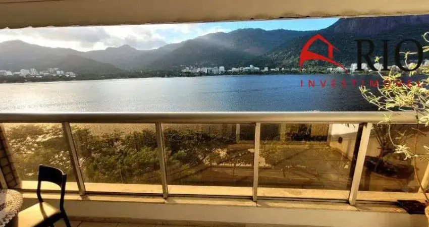 Apartamento de luxo na lagoa: 4 quartos, 1 suíte, 1 sala, 4 banheiros, 2 vagas, 185m² - rio de janeiro-rj