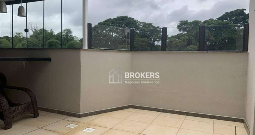 Cobertura com 3 dormitórios para alugar, 212 m² por R$ 4.430,00/mês - Granbery - Juiz de Fora/MG