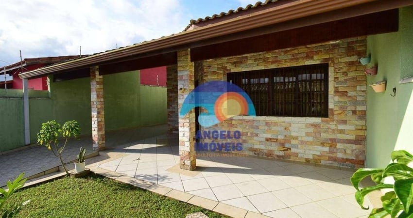 Casa com 3 dormitórios para alugar, 150 m² por R$ 2.800,00/mês - Balneário Três Marias - Peruíbe/SP