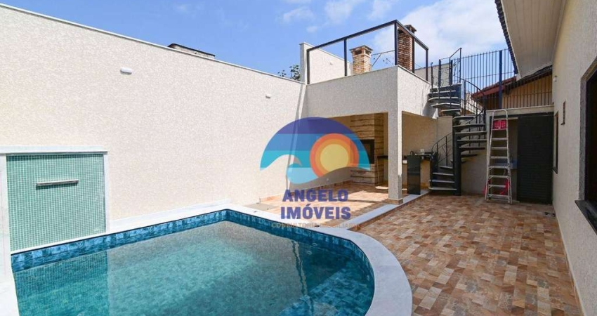 Casa com 3 dormitórios, 180 m² - venda por R$ 790.000,00 ou aluguel por R$ 4.500,00/mês - Balneario Samburá - Peruíbe/SP