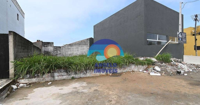Terreno à venda, 329 m² por R$ 460.000,00 - Estância São José - Peruíbe/SP