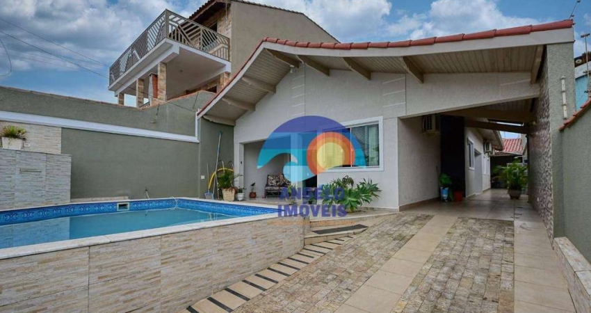 Casa com 3 dormitórios à venda, 130 m² por R$ 640.000,00 - Jardim Barra de Jangada - Peruíbe/SP