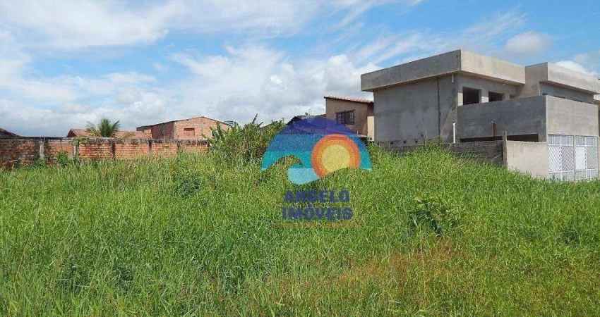 Terreno à venda, 408 m² por R$ 160.000,00 - Cidade Nova Peruibe - Peruíbe/SP