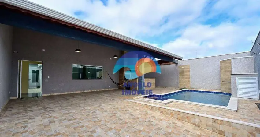 Casa com 3 dormitórios à venda, 190 m² por R$ 595.000,00 - Flora Rica II - Peruíbe/SP