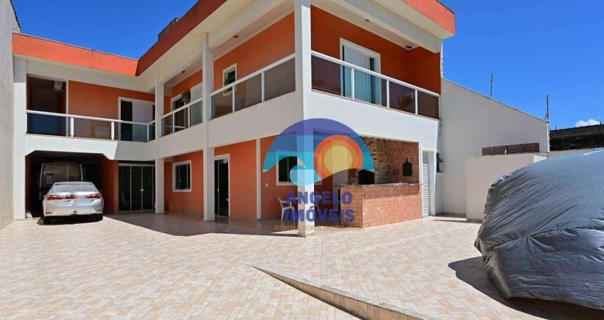 Sobrado a 50 metros da praia com 3 dormitórios à venda, 270 m² por R$ 850.000 - Jardim Ribamar - Peruíbe/SP