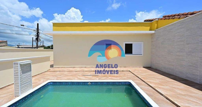 Casa com 2 dormitórios à venda, 65 m² por R$ 350.000,00 - Vila Romar - Peruíbe/SP