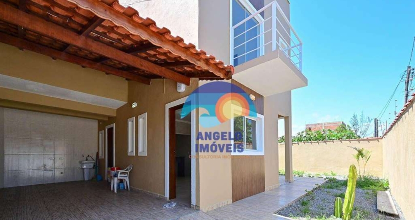 Sobrado com 2 dormitórios à venda, 89 m² por R$ 380.000,00 - Jardim Ribamar - Peruíbe/SP