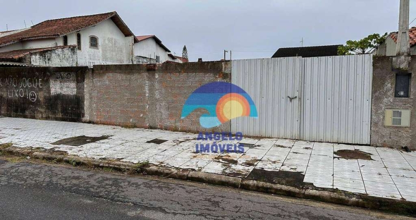 Terreno à venda, 500 m² por R$ 600.000,00 - Jardim Marcia - Peruíbe/SP