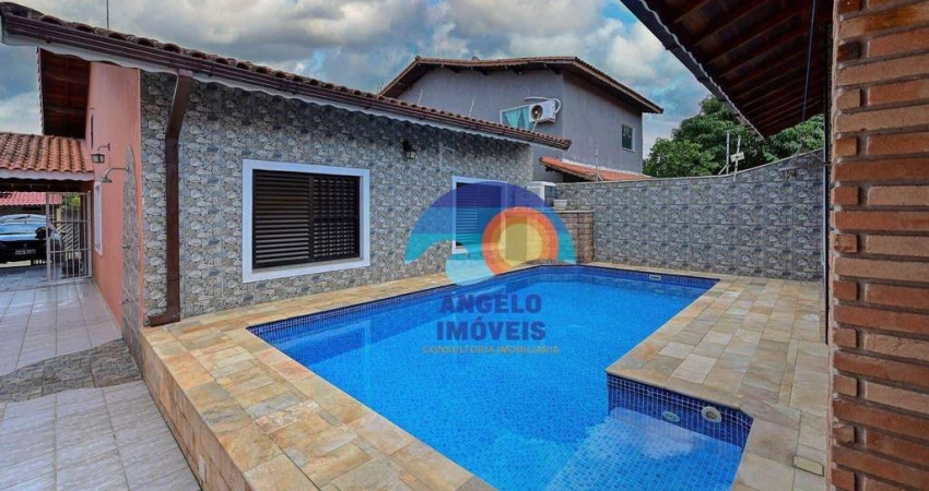 Casa com 3 dormitórios à venda, 124 m² por R$ 560.000,00 - Balneário Três Marias - Peruíbe/SP