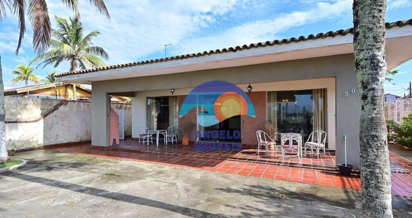 Casa frente mar com 3 dormitórios à venda, 308 m² por R$ 1.350.000 - Balneário Florida - Peruíbe/SP