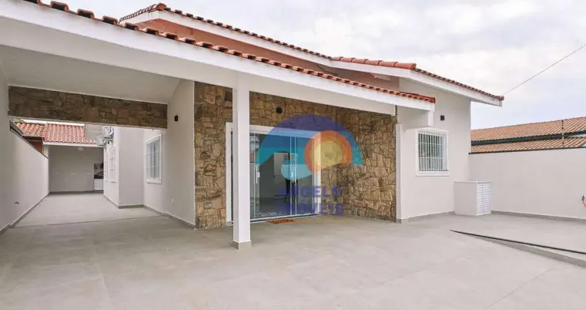 Casa com 3 dormitórios à venda, 144 m² por r$ 850.000,00 - parque balneário oásis - peruíbe/sp