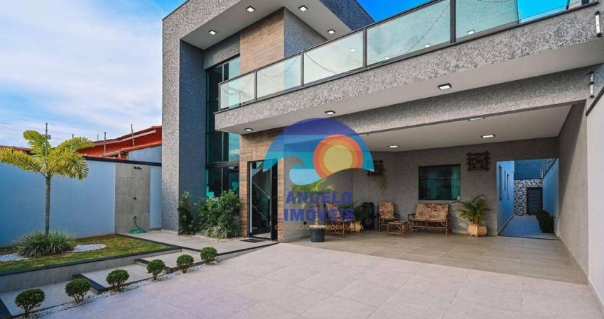 Sobrado com 4 dormitórios à venda, 210 m² por R$ 1.200.000,00 - Estância São José - Peruíbe/SP