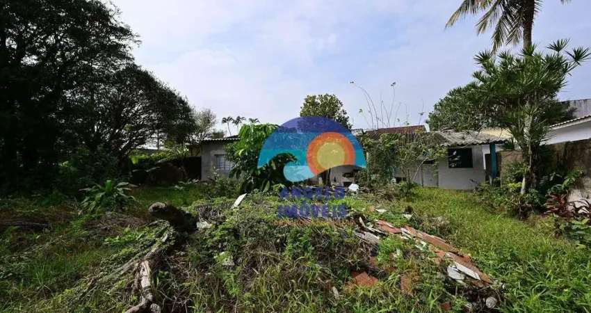 Terreno lado praia à venda, 350 m² por R$ 430.000 - Centro - Peruíbe/SP