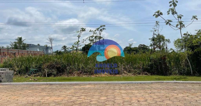 Terreno à venda em condomínio fechado, com 1070 m² por R$ 215.000 - Boungaiville V - Peruíbe/SP
