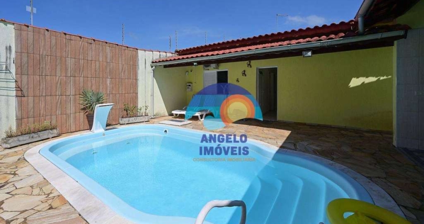 Casa em 2 lotes com 4 dormitórios à venda, 210 m² por R$ 599.000 - São José - Peruíbe/SP