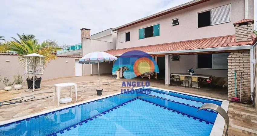 Sobrado com 3 dormitórios à venda, 144 m² por R$ 650.000,00 - Jardim Mar E Sol - Peruíbe/SP