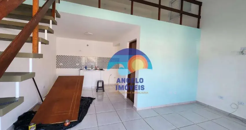 Apartamento com 1 dormitório para alugar, 35 m² por R$ 1.400,00/mês - Parque Turístico - Peruíbe/SP