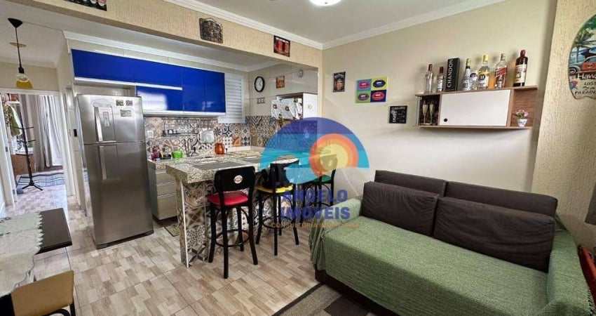 Apartamento com 1 dormitório à venda, 43 m² por R$ 425.000,00 - Centro - Peruíbe/SP