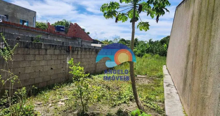 Terreno à venda, 125 m² por R$ 50.000,00 - Jardim Prados - Peruíbe/SP