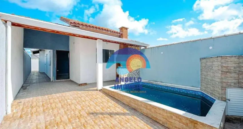 Casa com 2 dormitórios à venda, 86 m² por R$ 330.000,00 - Flora Rica II - Peruíbe/SP