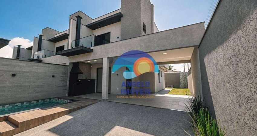 Sobrado com 3 dormitórios à venda, 113 m² por R$ 790.000 - Jardim Ribamar - Peruíbe/SP