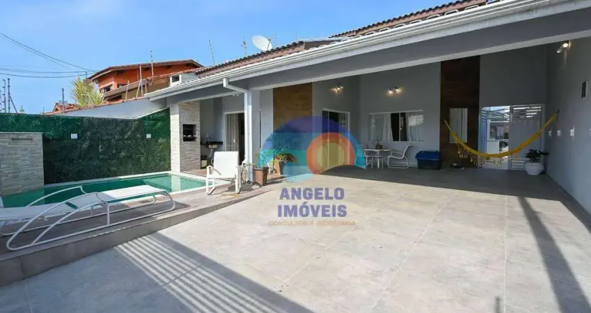 Sobrado com 4 dormitórios à venda, 206 m² por R$ 745.000 - Parque Balneário Oásis - Peruíbe/SP