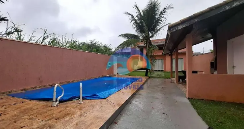 Casa com 2 quartos à venda, 110 m² por R$ 450.000 - Balneário Três Marias - Peruíbe/SP