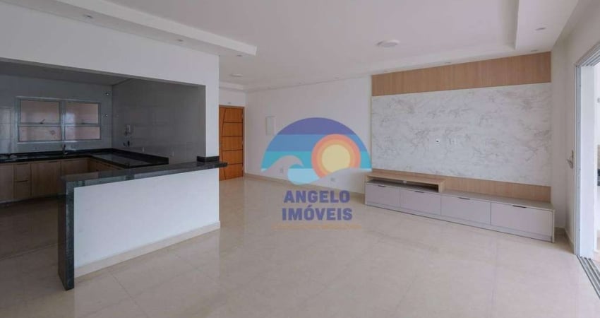 Apartamento com 3 dormitórios para alugar, 120 m² por R$ 3.800/mês - Centro - Peruíbe/SP