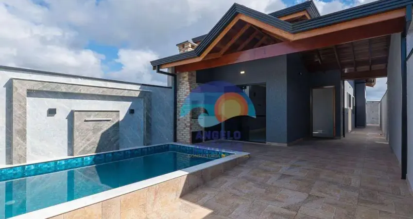 Casa com 2 dormitórios à venda, 85 m² por R$ 429.000,00 - Flora Rica II - Peruíbe/SP
