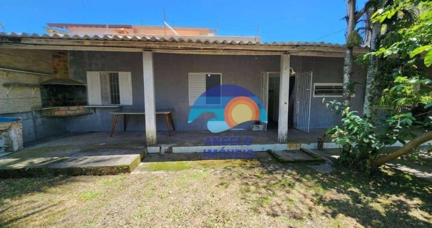 Casa com 2 dormitórios para alugar, 55 m² por R$ 1.300,00/mês - Balneário Josedy - Peruíbe/SP