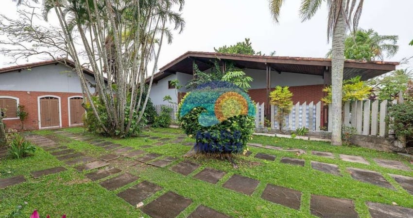 Casa com 2 dormitórios para alugar, 130 m² por R$ 2.700,00/mês - Balneário Três Marias - Peruíbe/SP