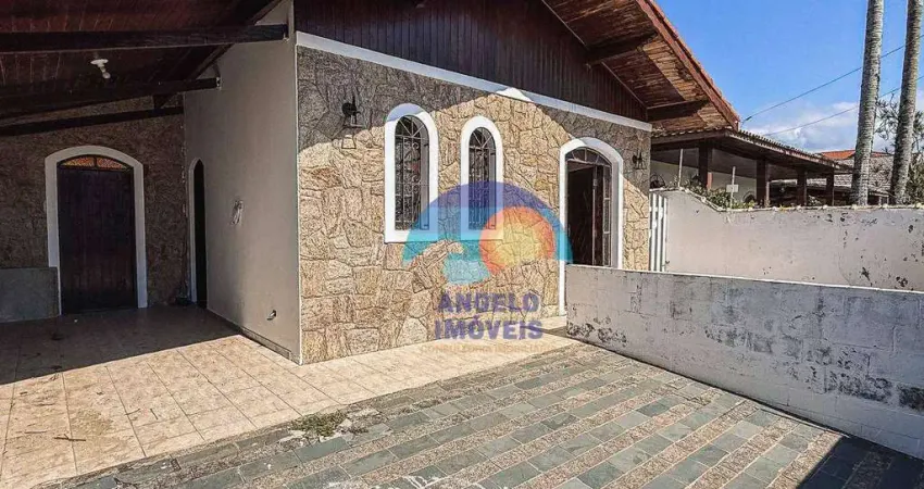 Casa com 3 quartos à venda, 135 m² por r$ 400.000 - parque balneario oasis - peruíbe/sp