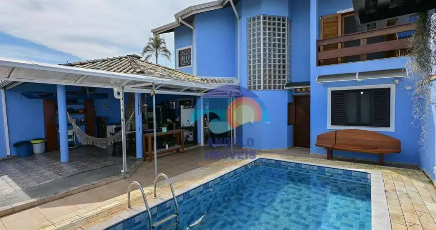 Casa com 3 dormitórios à venda, 186 m² por r$ 950.000,00 - balneário três marias - peruíbe/sp
