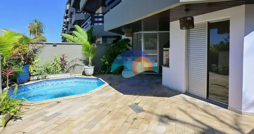 Apartamento com 3 dormitórios à venda, 165 m² por r$ 560.000,00 - balneário samburá - peruíbe/sp