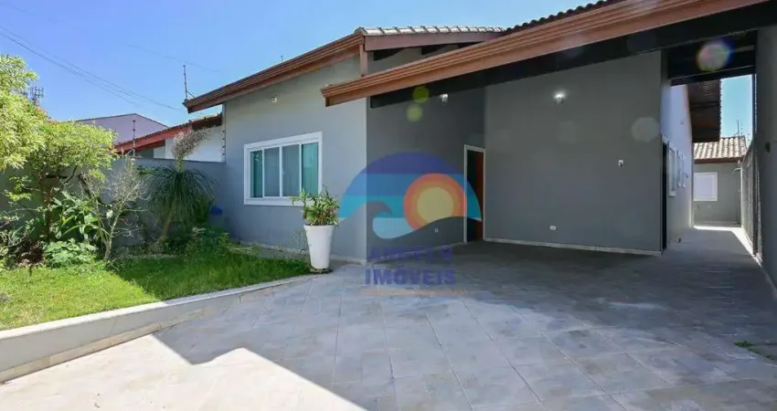 Casa com 3 dormitórios à venda, 151 m² por r$ 640.000,00 - balneário três marias - peruíbe/sp