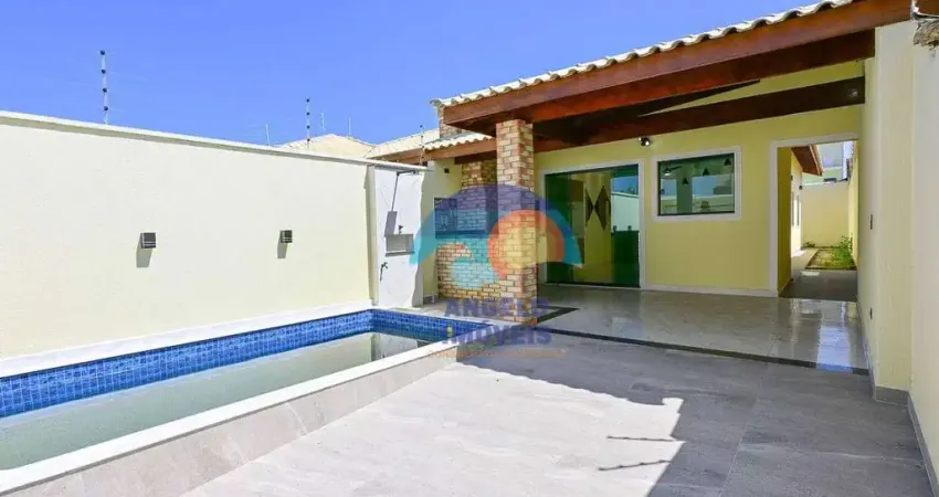 Casa com 3 dormitórios à venda, 110 m² por r$ 500.000,00 - parque d'aville residencial - peruíbe/sp