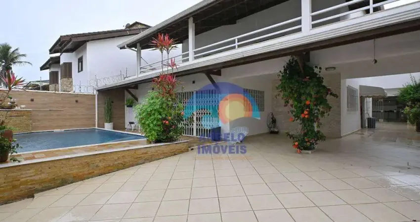 Sobrado à venda, 450 m² por r$ 1.600.000,00 - balneário stella maris - peruíbe/sp