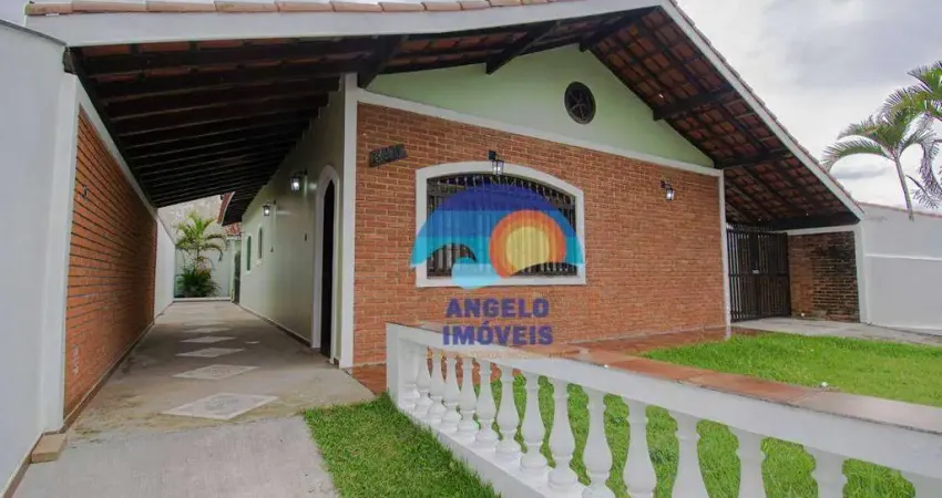 Casa com 3 dormitórios para alugar, 140 m² por r$ 3.200,00/mês - arpoador - peruíbe/sp